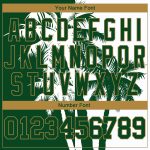 Hawaii Coconut Trees Custom 3D Pattern Baseball Jersey Authentic Style 5658 Custom 3D Pattern Design Hawaii Coconut Trees