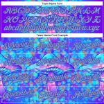 Psychedelic Magic Mushrooms 3D Pattern Design Authentic Baseball Jersey Style 6415 Custom 3D Pattern Design Magic Mushrooms