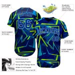 3D Pattern Design Baseball Jersey for Music Festival | Custom Style 8521 Custom 3D Pattern Design Music Festival Authentic