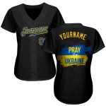 Pray For Ukraine Peace 3D Pattern Baseball Jersey - Custom Authentic Apparel Custom 3D Pattern Design Pray For Ukraine Peace
