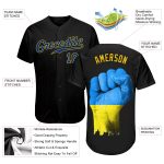 Ukraine Patriotic Solidarity 3D Pattern Baseball Jersey - Authentic Design for Togetherness Custom 3D Pattern Design Solidarity
