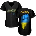 Ukraine Patriotic Solidarity 3D Pattern Baseball Jersey - Authentic Design for Togetherness Custom 3D Pattern Design Solidarity