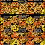 Halloween Pumpkins 3D Pattern Authentic Baseball Jersey Custom Design Custom 3D Pattern Halloween Pumpkins Authentic Baseball