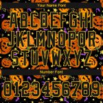 Halloween 3D Pumpkins Bats Stars Custom Baseball Jersey Authentic Design Custom 3D Pattern Halloween Pumpkins Bats Stars