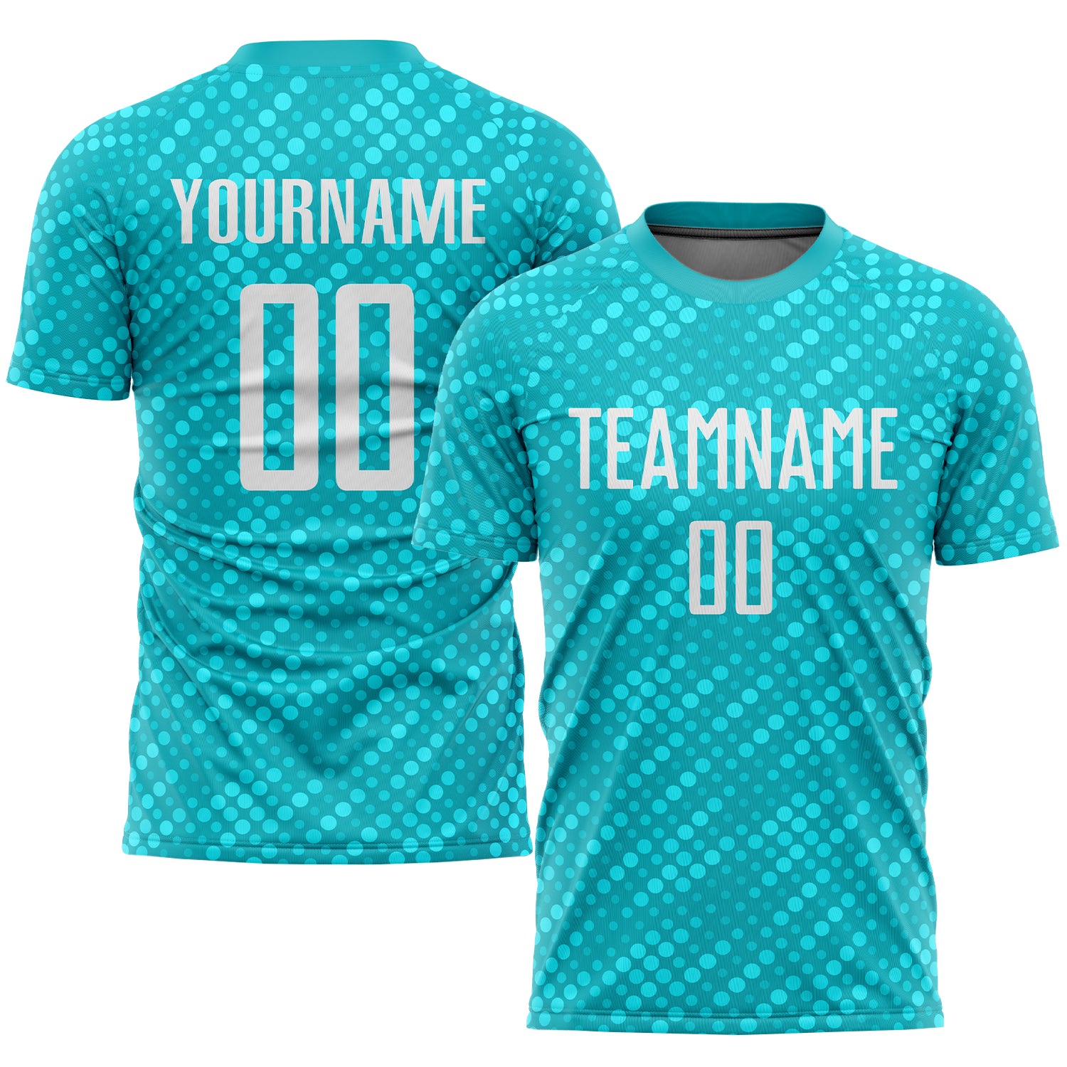 Custom Aqua White Sublimation Soccer Uniform Jersey Style 3597 Custom Aqua White Soccer Jersey Sublimation Uniform - Style 3597 Custom Aqua White Sublimation Soccer Uniform Jersey Style