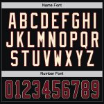 Custom Black Crimson Cream Hockey Jersey for Personalized Team Apparel Custom Black Crimson-Cream Hockey Jersey