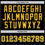 Custom Black Gold-Light Blue Basketball Jersey - Authentic Throwback Style Custom Black Gold-Light Blue Authentic Throwback