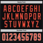Custom Black Orange White Hockey Jersey - Personalized Team Sports Apparel Custom Black Orange-White Hockey Jersey