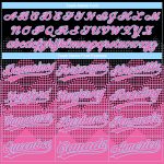 Custom Black Pink-Light Blue Two-Button Unisex Softball Jersey Style 5162 - Soft and Comfortable Sports Apparel Custom Black