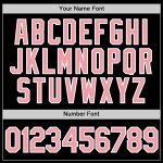 Custom Performance T-Shirt for Men and Women - Black Pink-White Design Custom Black Pink-White Performance T-Shirt