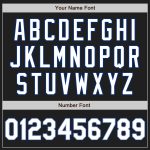 Authentic Custom Black White Gray-Royal Baseball Jersey for Men and Women Custom Black White Gray-Royal Authentic Baseball