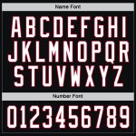 Custom Black Red White Hockey Jersey - Personalized Ice Sportswear Custom Black White-Red Hockey Jersey
