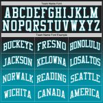 Custom Black White Teal Basketball Jersey - Authentic Fade Design Fashion Style Custom Black White-Teal Authentic Fade Fashion