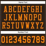 Blaze Orange Custom Football Jersey - Authentic Brown Mesh Design Custom Brown Blaze Orange Mesh Authentic Football Jersey