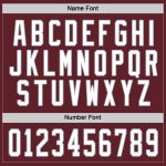 Custom Burgundy Hockey Jersey - Personalized White-Gray Design, Ideal for Teams and Fans Custom Burgundy White-Gray Hockey