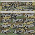 Custom Camo Black Gray Varsity Letterman Jacket Salute to Service Bomber Full-Snap Custom Camo Black-Gray Bomber Full-Snap