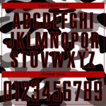 Custom Camo Soccer Jersey Black Red Sublimation Salute to Service Uniform Custom Camo Black-Red Sublimation Salute To Service