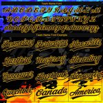 Black Gold-Royal Custom Softball Jersey Unisex Two-Button Design, Soft Fabric Custom Figure Black Gold-Royal Two-Button Unisex