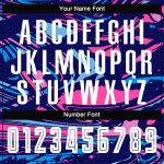 Custom Sublimation Soccer Jersey - White Pink Figure Uniform Custom Figure White-Pink Sublimation Soccer Uniform Jersey