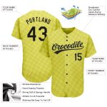Custom Gold Black 3D Baseball Jersey - Unique Pattern Design Authentic Sports Apparel Custom Gold Black 3D Pattern Design