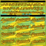 Custom Gold Black Light Blue 3D Pattern Baseball Jersey - Authentic Design Custom Gold Gold Black-Light Blue 3D Pattern Design