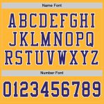 Custom Gold Purple White Football Jersey - Authentic Mesh Style Custom Gold Purple-White Mesh Authentic Football Jersey