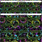 Black-Neon Green Custom Graffiti 3D Splatter Baseball Jersey - Authentic Design Custom Graffiti Pattern Black-Neon Green