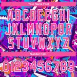 Custom Graffiti Pattern Jacket Pink White 3D Bomber Varsity Letterman Full-Snap Custom Graffiti Pattern Pink-White Words