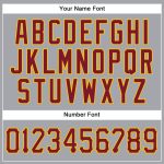 Custom Gray Crimson Gold Sleeveless Baseball Jersey - Authentic Sports Apparel Custom Gray Crimson-Gold Authentic Sleeveless