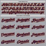 Custom Gray Navy Red Old Gold Authentic Baseball Jersey for Men Custom Gray Navy Red-Old Gold Authentic Baseball Jersey