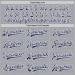 Custom Varsity Letterman Jacket Gray Navy White Full-Snap Bomber Custom Gray Navy-White Bomber Full-Snap Varsity Letterman
