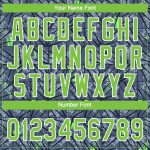 Custom 3D Pattern Baseball Jersey - Gray Neon Green-Black Design Custom Gray Neon Green-Black 3D Pattern Design Authentic