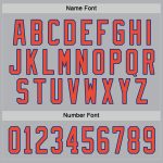 Gray Orange Royal Custom Hockey Jersey for Men and Women Custom Gray Orange-Royal Hockey Jersey