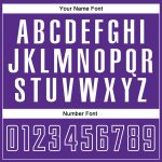 Custom Sublimation Soccer Jersey Gray Purple White Split Fashion Uniform Custom Gray Purple-White Sublimation Split Fashion