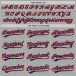 Gray Royal-Orange Unisex Softball Jersey Custom Two-Button Design for Comfort Custom Gray Royal-Orange Two-Button Unisex