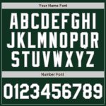 Custom Green White Gray Baseball Jersey Authentic Style 9099 Custom Green White-Gray Authentic Baseball Jersey Style 9099
