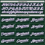 Custom Green White Purple Baseball Jersey - Authentic Design, Unique Look Custom Green White-Purple Authentic Baseball Jersey