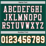 Custom Green Red White Mesh Football Jersey Authentic Throwback Style 8889 Custom Green White-Red Mesh Authentic Throwback