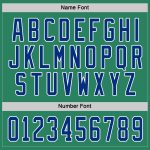 Custom Green White Hockey Jersey - Personalized Kelly Green Sports Jersey Custom Kelly Green Royal-White Hockey Jersey
