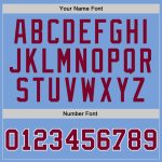 Authentic Throwback Basketball Jersey in Custom Light Blue Maroon-White Colors Custom Light Blue Maroon-White Authentic Throwback