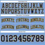 Light Blue Navy-Gold Authentic Throwback Basketball Shorts Custom Design Custom Light Blue Navy-Gold Authentic Throwback