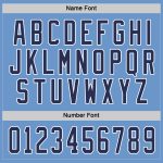 Light Blue Navy White Hockey Jersey - Customizable Sports Apparel Custom Light Blue Navy-White Hockey Jersey