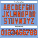 Authentic Light Blue Orange-Royal Throwback Basketball Jersey Style 5207 Custom Light Blue Orange-Royal Authentic Throwback