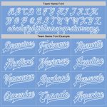 Light Blue Pink White Varsity Letterman Bomber Jacket Custom Full-Snap Fashion Custom Light Blue Pink-White Bomber Full-Snap