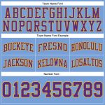 Light Blue Purple Gold Throwback Basketball Shorts - Custom Authentic Design Custom Light Blue Purple-Gold Authentic Throwback