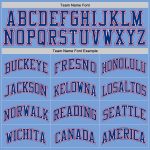 Light Blue Royal-Red Authentic Throwback Basketball Jersey - Custom Design Custom Light Blue Royal-Red Authentic Throwback