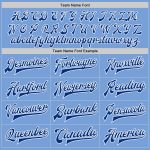 Light Blue Varsity Bomber Jacket for Men | Royal-White Full-Snap Letterman Style Custom Light Blue Royal-White Bomber Full-Snap