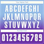 Custom Light Blue White Purple Soccer Jersey Long Sleeve Fade Fashion Uniform Custom Light Blue White-Purple Sublimation