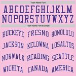 Authentic Light Pink Purple-White Throwback Basketball Jersey - Custom Design Custom Light Pink Purple-White Authentic Throwback