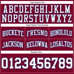 Custom Maroon White-Royal Authentic Basketball Shorts - Stylish Throwback Design Custom Maroon White-Royal Authentic Throwback